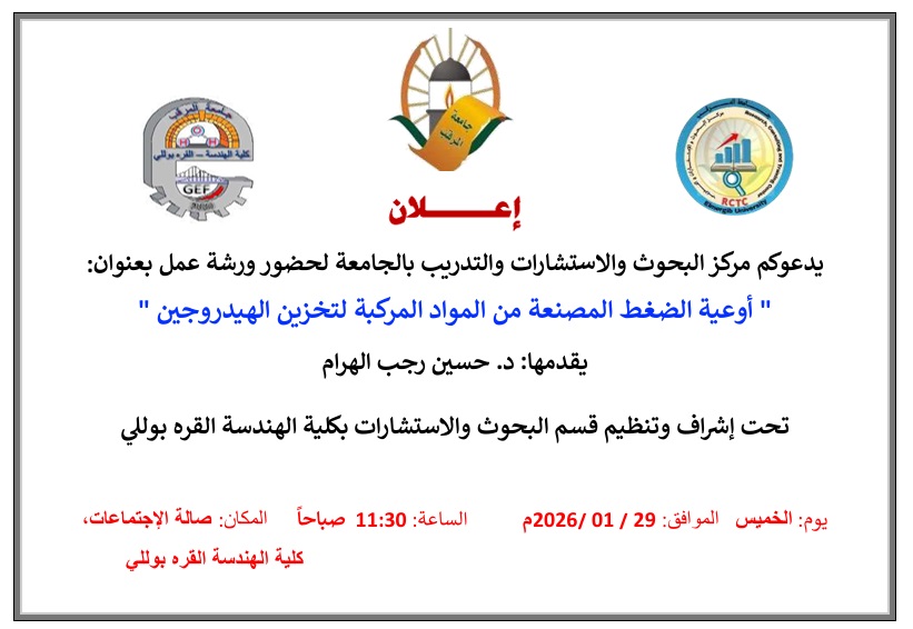 أوعية الضغط المصنعة من المواد المركبة لتخزين الهيدروجين 