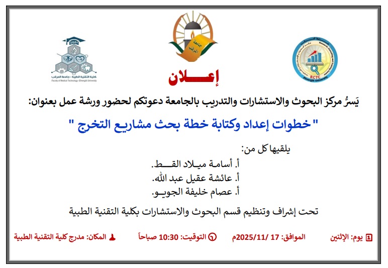 خطوات إعداد وكتابة خطة بحث مشاريع التخرج 